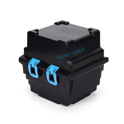 kopen 6 inch 150mm Zwarte ESD Wafer Storage Box Carrier voor veilig vervoer online manufacture
