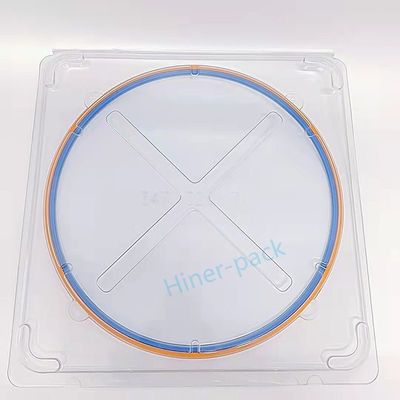 kopen ODM Flex Frame 12 Inch Single Silicon Wafer Box PET Materiaal ROHS Compliant Gebruikt in Wafer Fab online manufacture