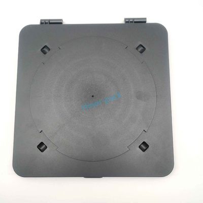 kopen 8 inch pc materiaal zwart enkelvoudig wafer schipper doos met hoop ring geschikt voor wafer fab online manufacture