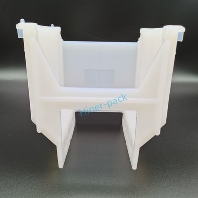 kopen Witte siliconen wafer drager cassette container box PFA materiaal SGS compliant voor halfgeleider veld online manufacture