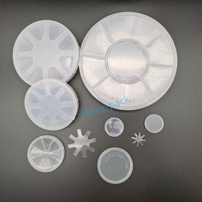 kopen OEM 1 inch enkele wafer muntverzender PP waferdrager online manufacture