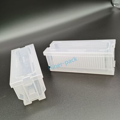kopen Gepersonaliseerde 3 inch halfdoorzichtige wafer cassette drager voor verpakking en verzending ODM online manufacture