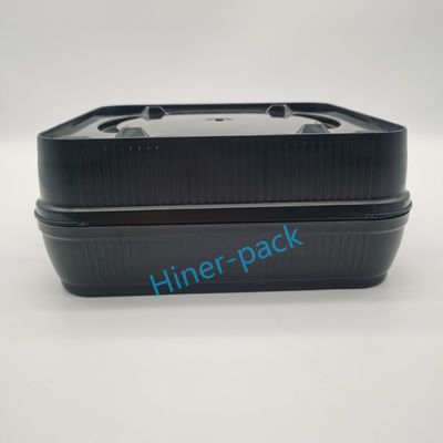 kopen Fab Wafer Transport Box ISO9001 Gecertificeerde 8 inch Zwarte Horizontale Wafer Shipper online manufacture