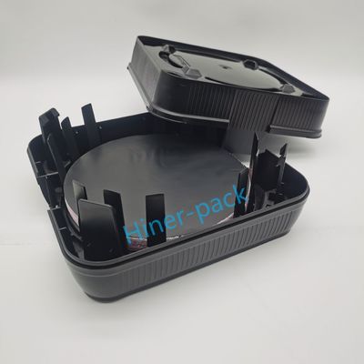 kopen Dubbele verpakking horizontale plastic wafer schipper 8 inch geleidende PP materiaal cassette online manufacture