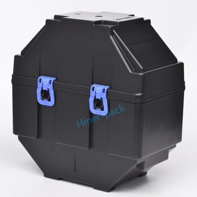 kopen 12 inch 300mm Black Flex Frame Wafer Storage Box Wafer Carrier Inclusief onderdek Snap Lock online manufacture