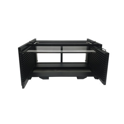 kopen 12 inch halfgeleider metalen wafer cassette voor wafer afdichting pakket test online manufacture