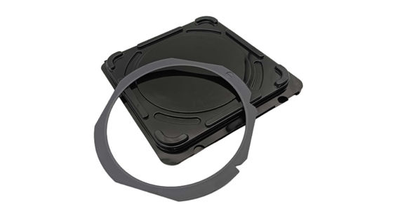 kopen Clamshell Wafer Box Single Flex Frame Verzenders met Match Expand Ring Gebruikt voor Wafer Fab online manufacture