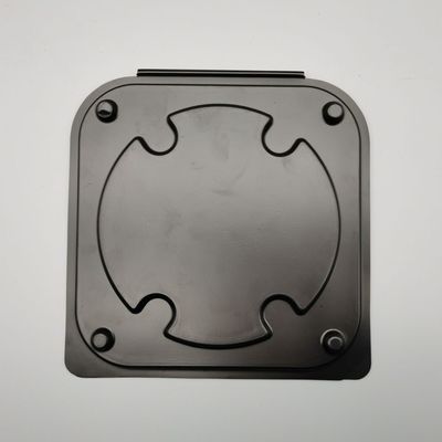 kopen ESD Black Wafer Shipping Box Anti Static Matched met Hoop Ring Geschikt voor 4 inch Wafer online manufacture