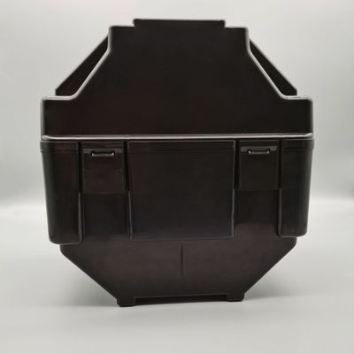 kopen 8 inch Black Wafer Shipping Box 25 Slots ESD PP Materiaal Eco Friendly Veel gebruikt in halfgeleider veld online manufacture
