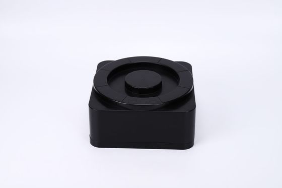 kopen Zwarte antistatische horizontale wafer schipper gedraaide open doos OEM met lage gasvrijstelling online manufacture