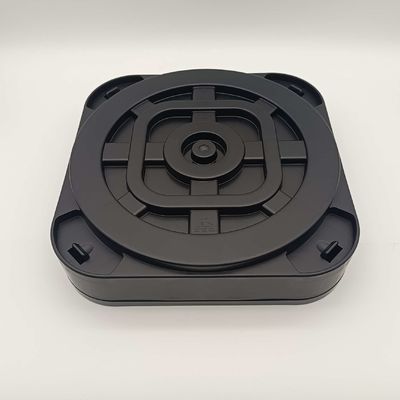 kopen 8 inch zwarte horizontale wafer schipper ESD geleidende PP materiaal met goede afdichting prestaties online manufacture