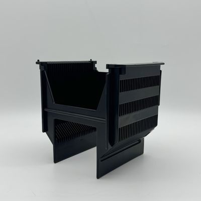 kopen Injectie afwerking 6 inch wafer cassette voor halfgeleider reiniging dozen gemaakt van ESD materiaal online manufacture