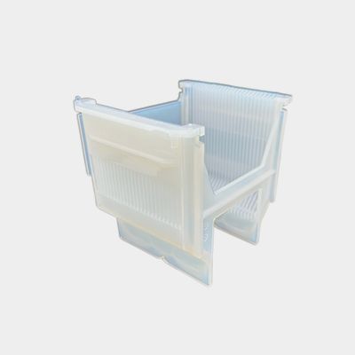kopen Injectie giet teflon wafer cassette doos voor opslag en vervoer online manufacture