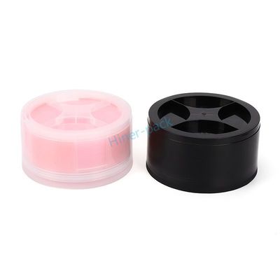 Vervoer Horizontale waferdrager met bovenste en onderste deksel 8 inch PP-materiaal waferpot