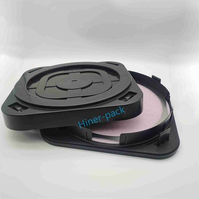 Horizontale 12 inch Wafer Carrier Box Shipper Zwart Gebruikt In Wafer Fab SGS Compliant