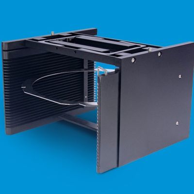 6 inch 25 slot wafer metalen cassette antistatische afdichting pakket test cassette